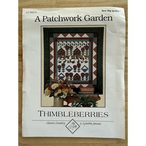 Thimbleberries Sew Big Quilt Pattern A Patchwork Garden 60" x 68"
